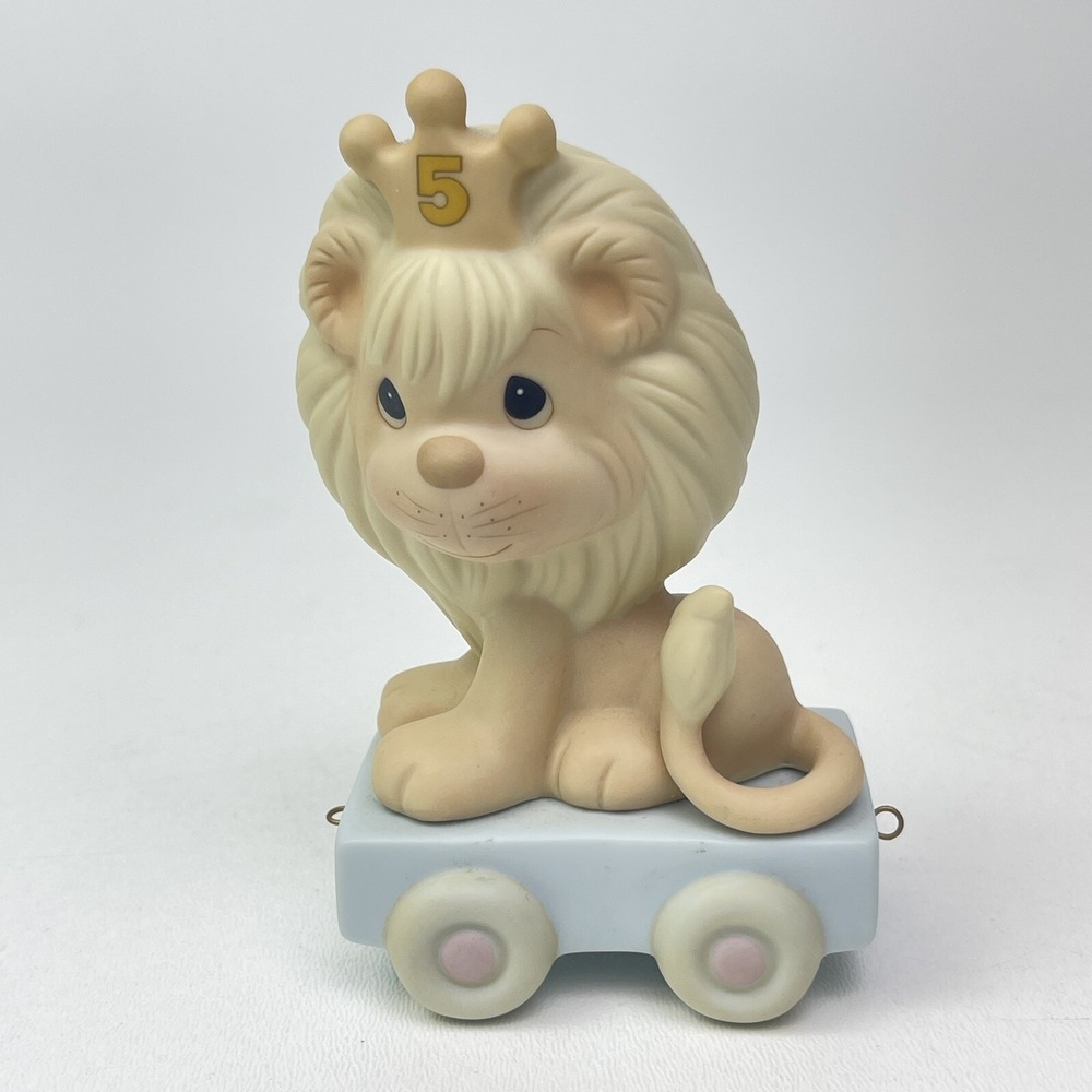 Precious Moments Birthday Train Age 5 This Day Is Something To Roar About 15989